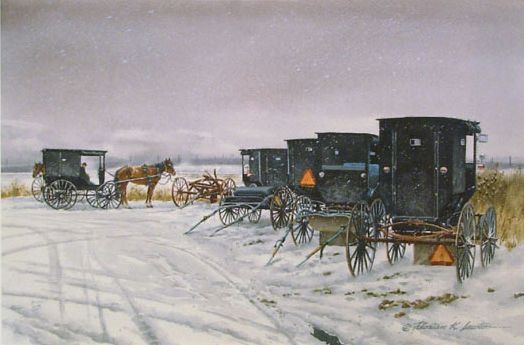 FLORIAN K LAWTON  Secondary Market Art: "SUDDEN FLURRIES"
