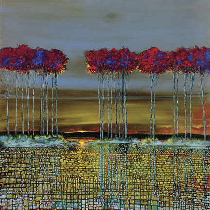 Ford Smith Handsigned and Numbered Limited Edition Giclee on Canvas:"Distant Memory"