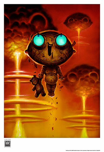 Fox Studio Art Family Guy Giclee on Paper: "Defcon Stewie"