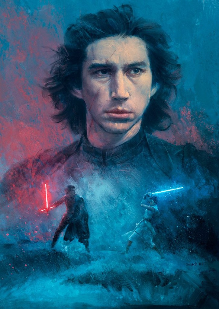 Ignacio RC Limited Edition Star Wars Giclee on Canvas:"The Duel"