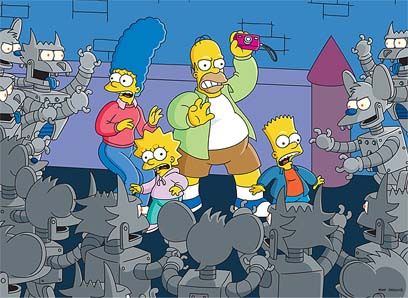 Fox Studio Art Simpsons Giclee on Paper: "I&S Trapped"