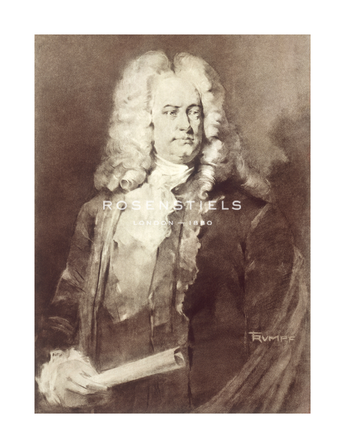 Fr Hendrich Rumpf Hand Numbered Limited Edition Print on Paper :"Handel"