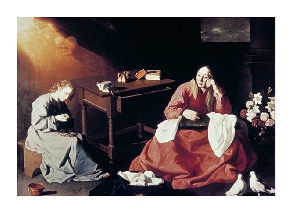 Francisco De Zurbaran Fine Art Open Edition Gicl&eacute;e:"Holy House of Nazareth"