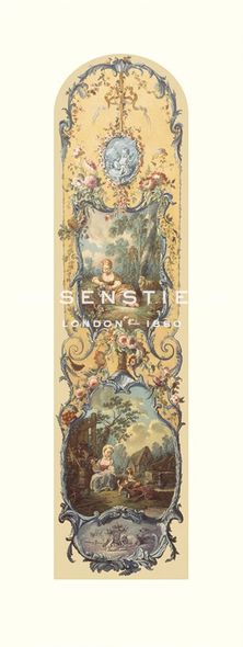 Francois Boucher Hand Numbered Limited Edition Print on Paper :"Rustic Pursuits III"