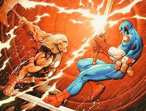 Frank Cho and Marvel Comics Limited Edition Giclée on Canvas: "Ultimate New Ultimates #4"