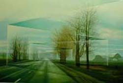 Frank Licsko Hand Signed Publisher Proof Lithograph:"Roads"