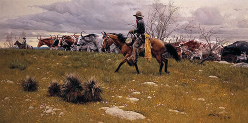 Frank McCarthy Limited Edition Artist Proof Print:"The Drive"