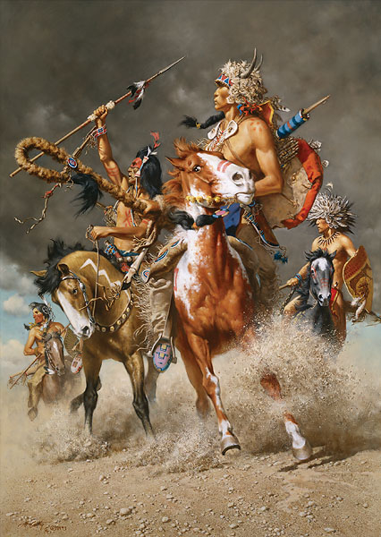 Frank McCarthy (Never Before Published) Limited Edition Canvas Giclee:"Change in the Wind"