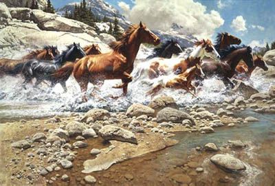 FRANK MCCARTHY  Secondary Market Art: "WILD ONES"