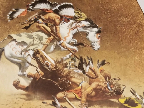Frank McCarthy Signed and Numbered Limited Edition Lithograph: "The Coup"