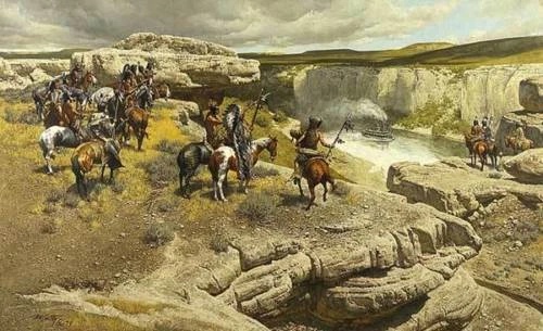 Frank McCarthy Signed and Numbered Limited Edition Lithograph: "The Fireboat"