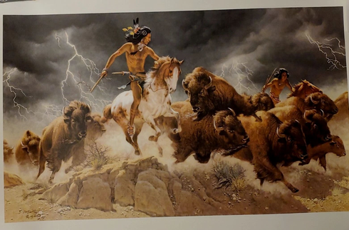 Frank McCarthy Signed Limited Edition Paper: "Flashes of Lightning - Thunder of Hooves" Frank McCarthy Signed Limited Edition Paper: "Flashes of Lightning - Thunder of Hooves"