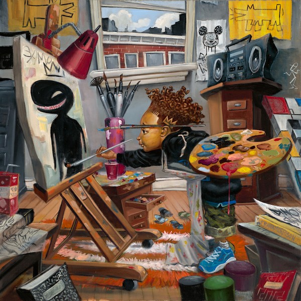 Frank Morrison Hand Signed and Numbered Limited Edition Canvas Giclee:"The Next Giclee - SOLD OUT"