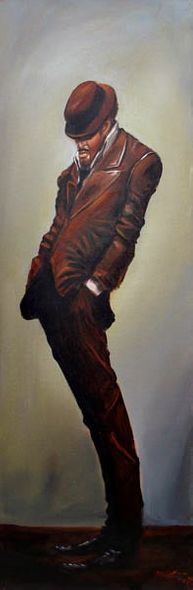 Frank Morrison Hand Signed and Numbered Limited Edition Giclee on Paper:"Swagger"