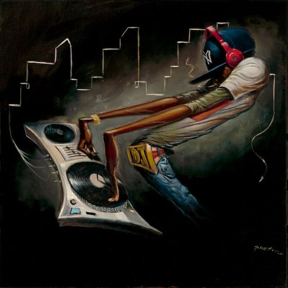 Frank Morrison Hand Signed and Numbered Limited Edition Giclee:"The Cut Master"