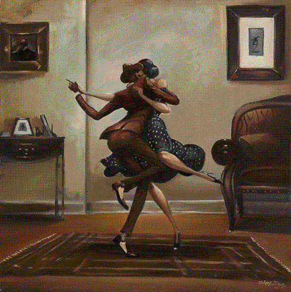 Frank Morrison Limited Edition Hand Embellished Canvas Giclee:"Swing Baby Swing"