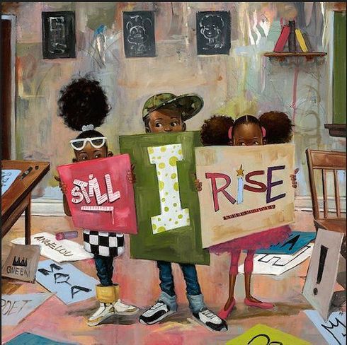 Frank Morrison Artist Signed Limited Edition Canvas Giclee:"Still I Rise"