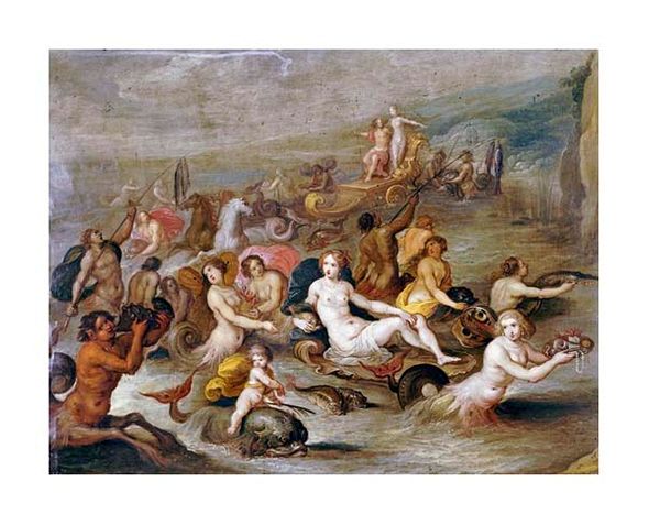 Frans Francken II Fine Art Open Edition Gicl&eacute;e:"The Triumph of Amphitrite"