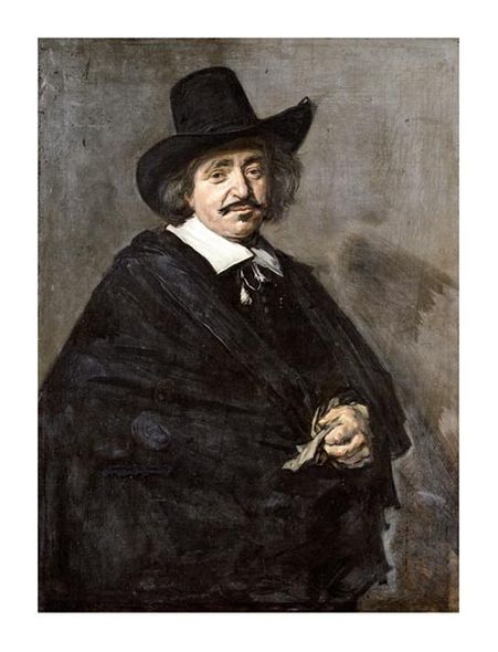 Frans Hals Fine Art Open Edition Gicl&eacute;e:"Portrait of a Gentleman with Hat"