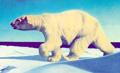 FRED MACHETANZ 20X32 Secondary Market Art: "NANOOK"