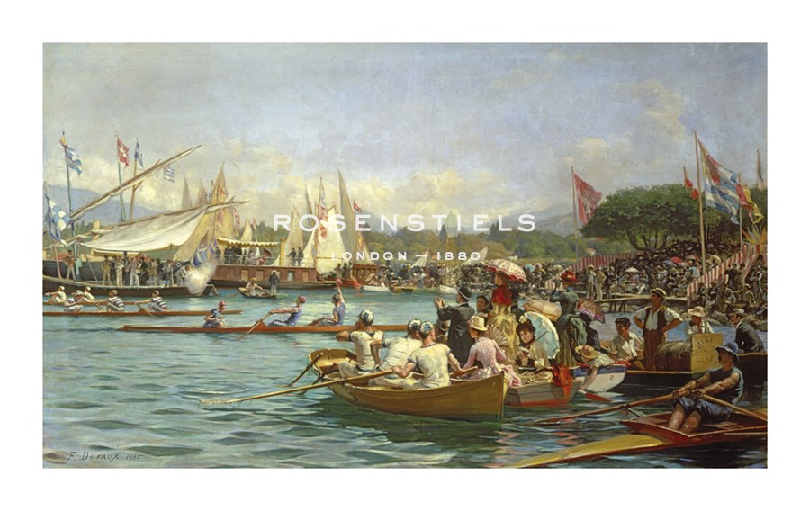 Frederic Dufaux Hand Numbered Limited Edition Print on Paper :"The Finish Line"