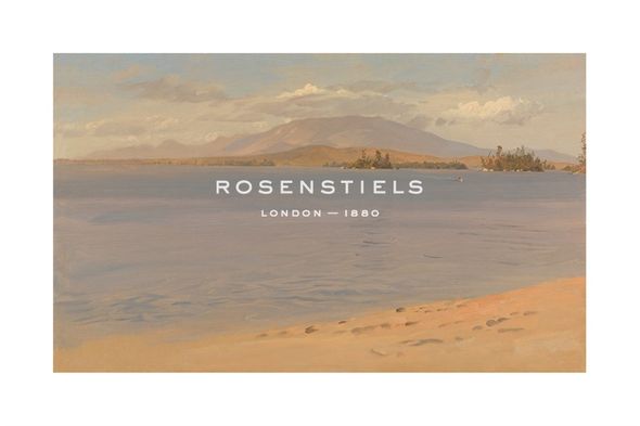 Frederic Edwin Church Hand Numbered Limited Edition Print on Paper :"Mount Katahdin from Lake Millinocket"