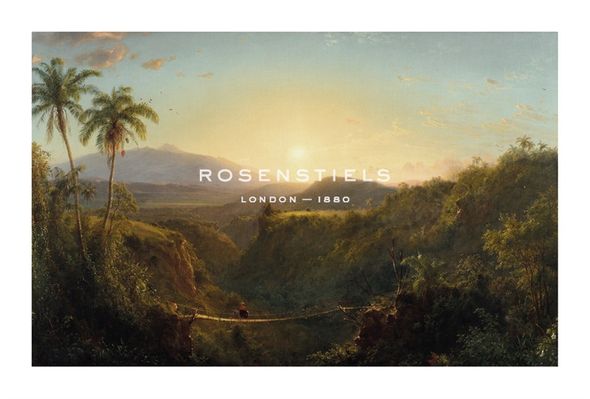 Frederic Edwin Church Hand Numbered Limited Edition Print on Paper :"Pichincha"
