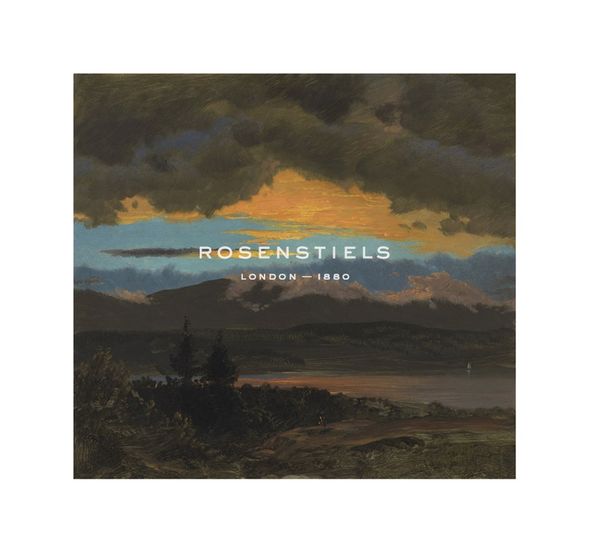 Frederic Edwin Church Hand Numbered Limited Edition Print on Paper :"Sunset Across the Hudson Valley, New York"