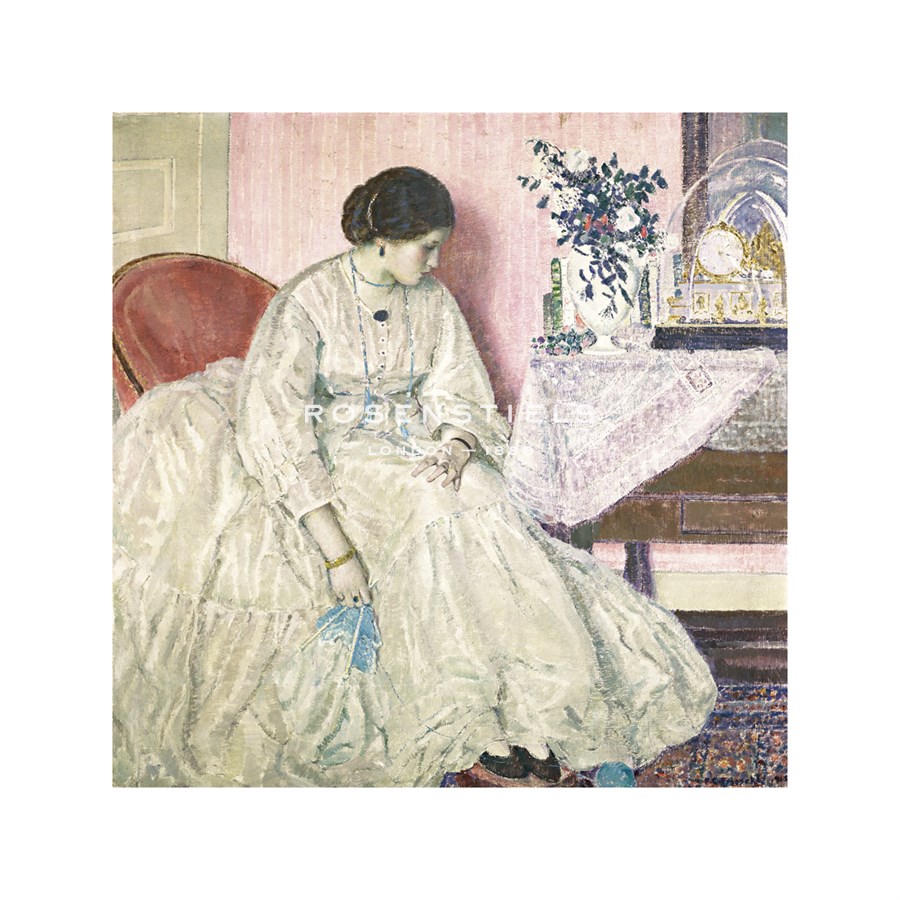 Frederick Carl Frieseke Hand Numbered Limited Edition Print on Paper :"Memories, 1915"