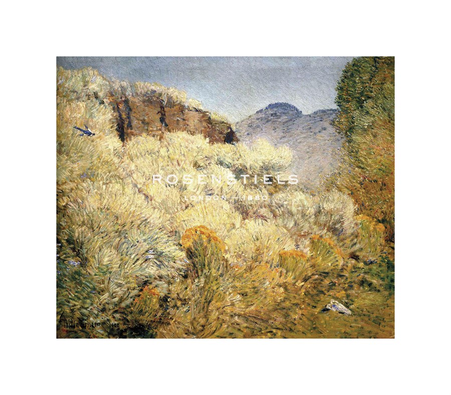 Frederick Childe Hassam Hand Numbered Limited Edition Print on Paper :"Harney Desert, 1908"