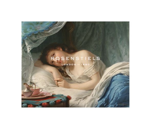 Fritz Zuber-Buhler Hand Numbered Limited Edition Print on Paper :"A Reclining Beauty"