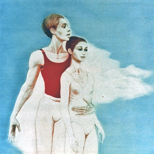 G.H. Rothe Limited Edition Mezzotint: "PAS DE DEUX"