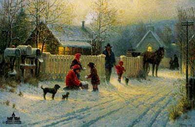 G HARVEY 18X27 Secondary Market Art: "COUNTRY MEMORIES AP"