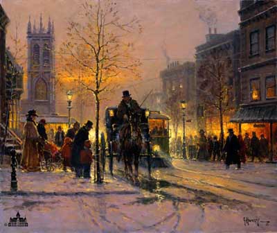 G HARVEY 20X24 Secondary Market Art: "CHILDHOOD MEMORIES"