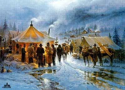 G HARVEY 20X27 Secondary Market Art: "FORTY NINERS"