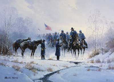 G HARVEY 20X28 Secondary Market Art: "PICKETS REPORT"