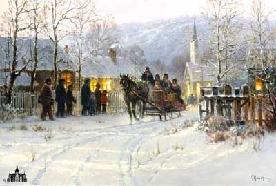 G HARVEY 20X30 Secondary Market Art: "MEMORIES OF HOME CNV"