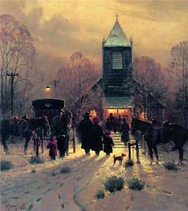 G HARVEY 21X20 Secondary Market Art: "BOND OF FAITH"