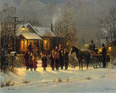 G HARVEY 24X18 Secondary Market Art: "HERALDING THE HOPE"
