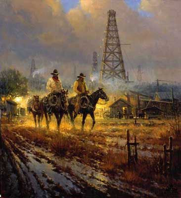 G HARVEY 26X24 Secondary Market Art: "DIFFERENT KIND LEASE"