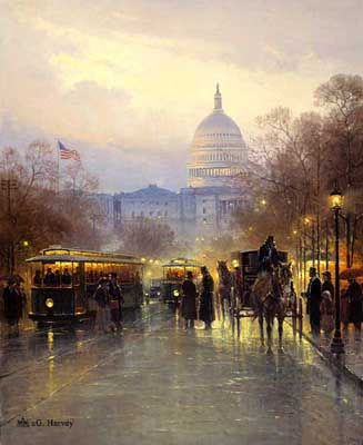 G HARVEY 30X25 Secondary Market Art: "GENTEEL NATION"