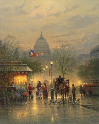 G HARVEY 30X40 Secondary Market Art: "DREAMS OF NATI PPRGCNV"