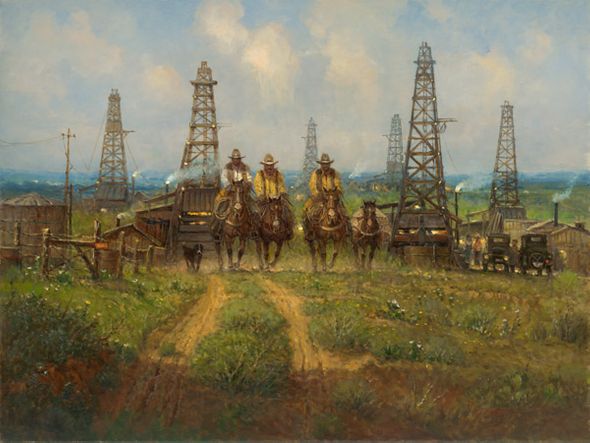 G HARVEY 30X40 Secondary Market Art: "HISTORY IN MAKI APGCNV"