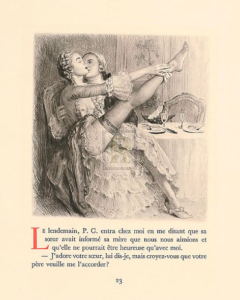 Gabriel Ferrier Hand Numbered Limited Edition Print on Paper :"A Pretty Stocking"