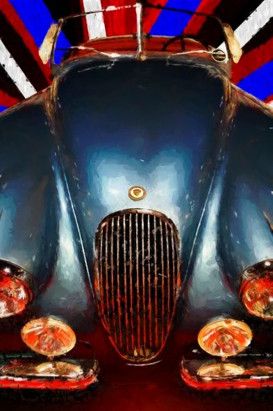 Garland Greg Flowers 60 x 40 Open Edition Signed Giclee on Canvas:"Classic the 120 Smile"