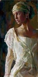 Garmash, Michael & Inessa Handsigned and Numbered Limited Edition Giclee on Canvas:"Gentle Light"
