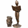 Gary Lee Price Fine Art Bronze Sculpture:"Bookworm 2 (Female)"