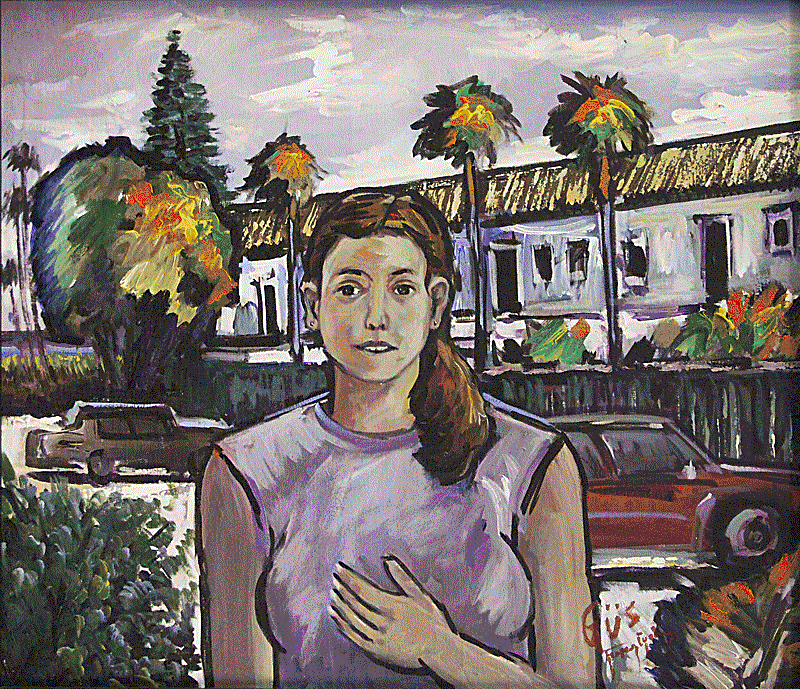 Gaspar Cunha Open Edition Giclee on Canvas:"Little Havana Girl"