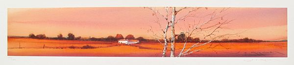 Ged Mitchell Hand Signed Limited Edition Giclee:"Landscape II"