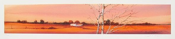 Ged Mitchell Hand Signed Limited Edition Giclee:"Landscape II"